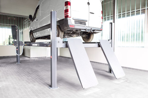 Четырехстоечный автомобильный подъемник - CARLIFT II 4.0 - MAHA Maschinenbau Haldenwang GmbH & Co. KG - 4 тонны / электрогидравлический / для легковых автомобилей