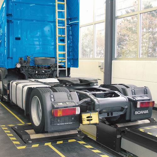 Стенд для испытаний тормозов для грузовика - MBT 7200 LON W COMPETENCE - MAHA Maschinenbau Haldenwang GmbH & Co. KG - роликовый