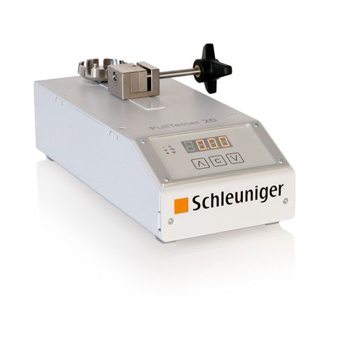 Испытательное устройство сопротивления растяжению - PullTester 20 - Schleuniger - качества / механизированное / для скрепленного соединения