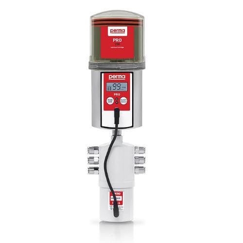 Система смазки со смазкой консистентной смазкой - PRO MP-6 - perma-tec GmbH & Co. KG - многоточечная / для подшипников / для шпинделя