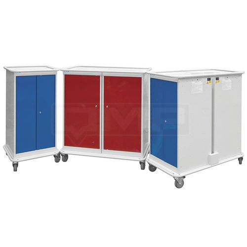 Тележка для хранения - L7M12 series  - Quality Metal Products - с полками