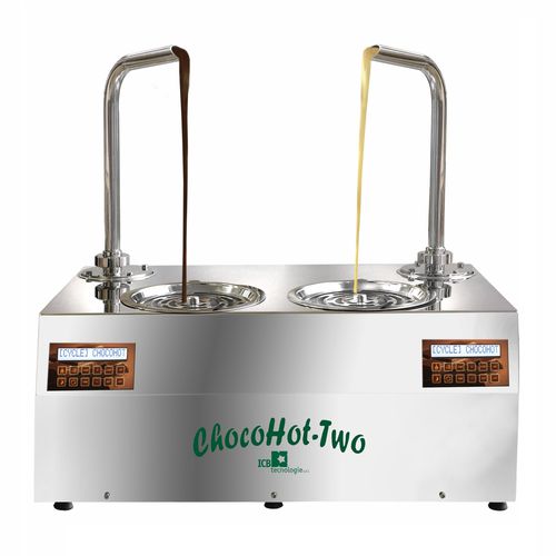 Couleuse для печенья - CHOCOHOT TWO - icb tecnologie srl - для шоколада / для глазурного обжига / с двойной головкой