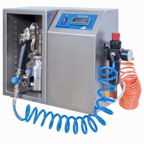 Проекционный аппарат микро - SPRAYCHOC MICRO - icb tecnologie srl - фиксированный / для жидкостей / пневматический