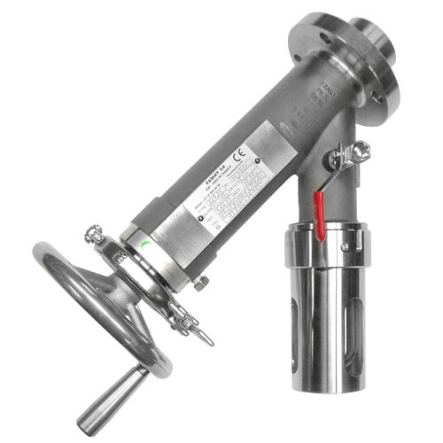 Поршневый клапан - 125TC - FAMAT - с маховиком / для отбора пробы / из титана