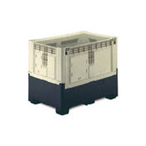 Ящичный поддон из пластика - 1389 C - capp plast srl - для хранения / с крышкой
