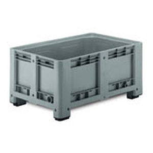 Ящичный поддон из пластика - 1090 C - capp plast srl - промышленный / с крышкой
