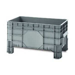 Ящичный поддон из пластика - 1425 F - capp plast srl - для хранения / с крышкой