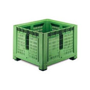 Ящичный поддон из пластика - 1085 F - capp plast srl - для хранения / сельскохозяйственный / ажурный