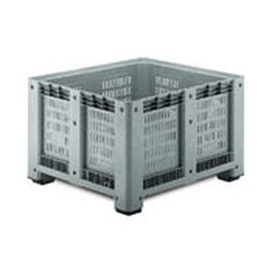 Ящичный поддон из пластика - 1093 P - capp plast srl - для хранения / с крышкой / ажурный