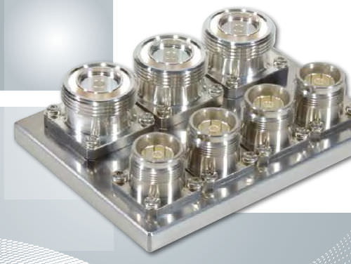Гибридный соединитель - 4.3 - 10 series - Spinner - коаксиальный / DIN / круговой