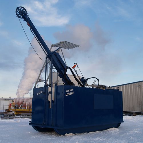 Многофункциональная буровая установка - HTM 2500 - Usinage Marcotte inc. - поворотная / гидравлическая