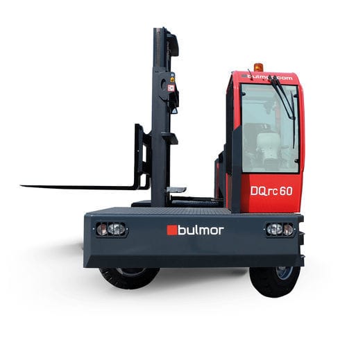 Дизельная боковая подъемная тележка - DQr series - BULMOR industries - с местом для сидения водителя / для разгрузочно-погрузочных работ / транспортная