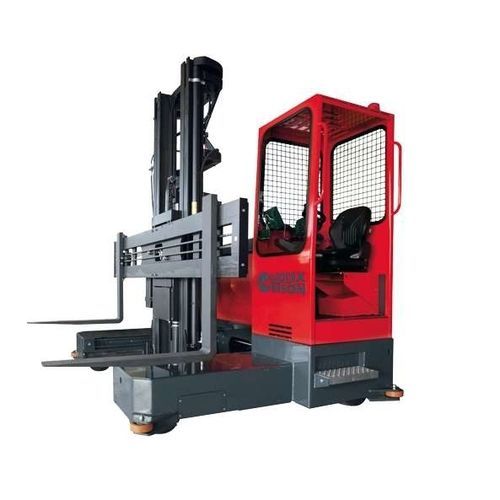 Электрическая боковая подъемная тележка - ALLROUND - BULMOR industries - с местом для сидения водителя / для использования в помещениях / для внешнего использования