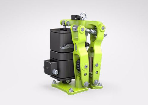 Дисковый тормоз - SB 16 - DELLNER BUBENZER Germany GmbH - на пружине / разжимание вручную / регулируемый