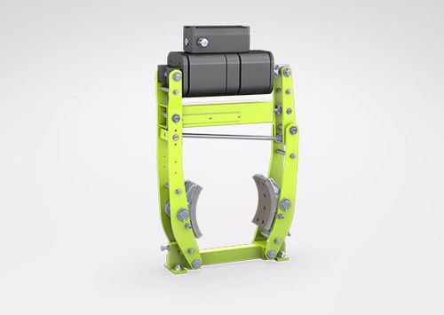 Тормоз с барабаном - EBH series - DELLNER BUBENZER Germany GmbH - на пружине / разжимание вручную / регулируемый