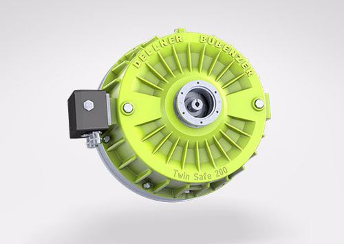 Дисковый тормоз - TWIN SAFE  - DELLNER BUBENZER Germany GmbH - на пружине / для безопасности / двойной