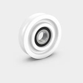 Колесо с бандажом - PEVOLON® - RÄDER-VOGEL RÄDER- UND ROLLENFABRIK GMBH & CO. KG - из полиамида / подшипника / со шпонкой
