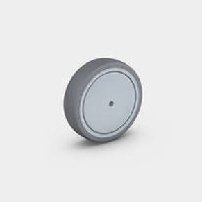 Колесо с бандажом - RÄDER-VOGEL RÄDER- UND ROLLENFABRIK GMBH & CO. KG - из пластика / шариковое / подшипника