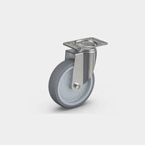 Поворотный ролик - 85  - RÄDER-VOGEL RÄDER- UND ROLLENFABRIK GMBH & CO. KG - с пластиной / на шариковом подшипнике / из термопластиковой резины