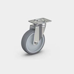 Поворотный ролик - RÄDER-VOGEL RÄDER- UND ROLLENFABRIK GMBH & CO. KG - с пластиной / на шариковом подшипнике / из стали