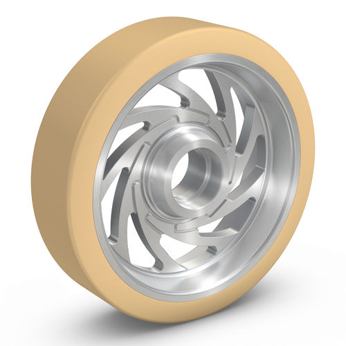 Колесо с бандажом - PEVODYN® - RÄDER-VOGEL RÄDER- UND ROLLENFABRIK GMBH & CO. KG - из полиуретана / для высоких нагрузок