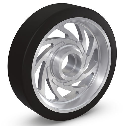 Колесо с бандажом - VULKODYN® - RÄDER-VOGEL RÄDER- UND ROLLENFABRIK GMBH & CO. KG - из полиуретана / для высоких нагрузок / эластичное