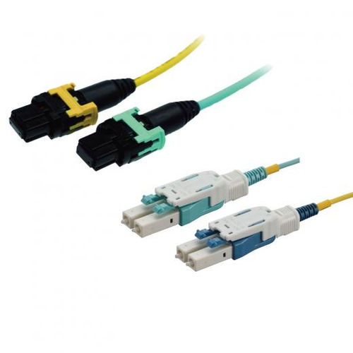 Соединитель для оптики - e-SC-APC<SM>A-6-D - Sumitomo Electric Ltd - для передачи данных / тип MPO / прямоугольный