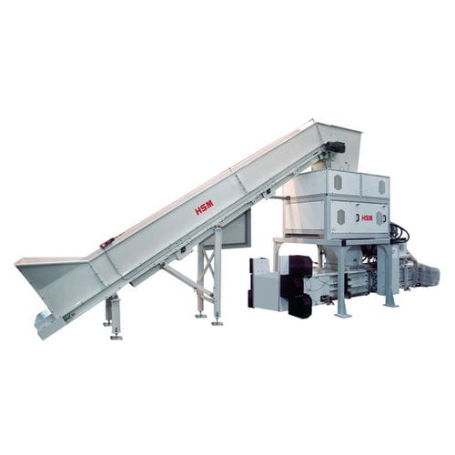 Вторичный измельчитель - DuoShredder 5750  - HSM GmbH + Co. KG - первичный / с 4 валами / для картона