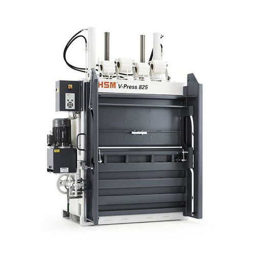 Вертикальный упаковочный пресс - V-825 - HSM GmbH + Co. KG - с фронтальной загрузкой / для картона / для бумаги