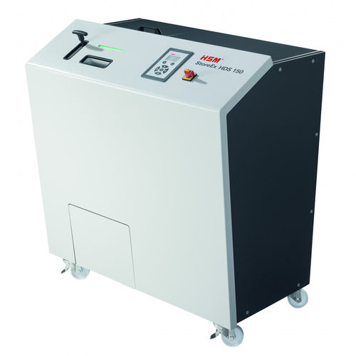 Измельчитель для носителя информации - StoreEx HDS 150 - HSM GmbH + Co. KG - первичный / с 1 валом / твердого диска