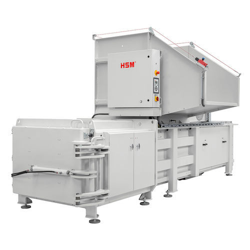 Упаковочный пресс для картона - HL 4809 ST - HSM GmbH + Co. KG - для бумаги / для пластмассы / горизонтальный