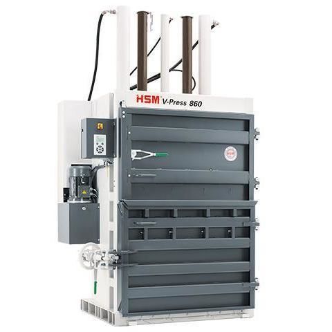 Упаковочный пресс для отходов - HSM V-Press 860 - HSM GmbH + Co. KG - вертикальный