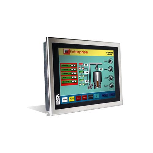 Панельный ПК с резистивным сенсорным экраном - XS7 series - ESA elettronica - TFT LCD / со светодиодной подсветкой / с сенсорным экраном
