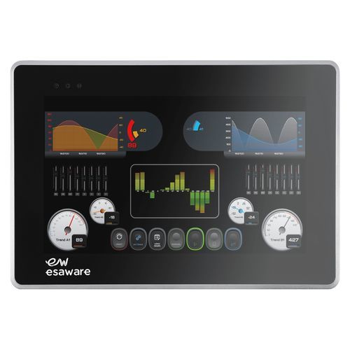 HMI с сенсорным экраном - EW1 series - ESA elettronica - сенсорный / встраиваемый / 1366x768