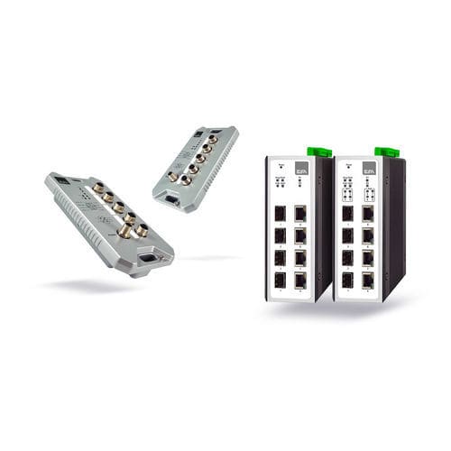 Управляемый коммутатор Ethernet - HIDRA series - ESA elettronica - неуправляемый / 5 портов / 8 портов