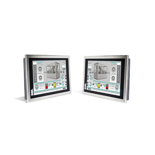 Панельный ПК с сенсорным экраном - XS7 INOX - ESA elettronica - с резистивным сенсорным экраном / TFT LCD / со светодиодной подсветкой