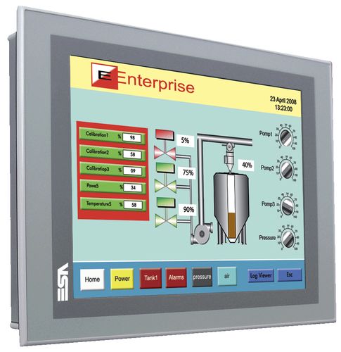 Терминал с сенсорным экраном - IT112T  - ESA elettronica - встраиваемый / 800x600 / TFT LCD