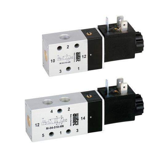 Пневматический распределитель с электрическим управлением - M series - AIRTEC Pneumatic - с выдвижным ящиком / 3/2 каналов / 5/2 канала