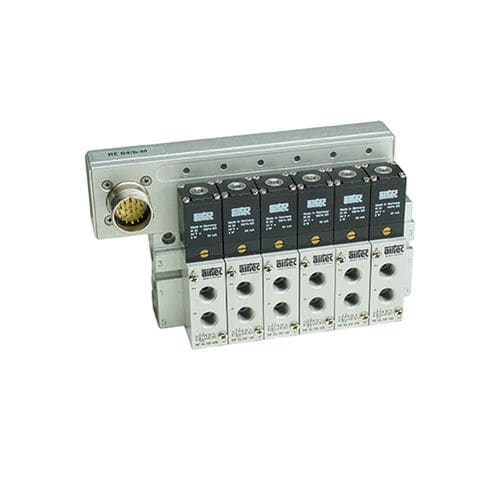 Пневматический блок клапана - RE series - AIRTEC Pneumatic - с выдвижным ящиком / 3/2 каналов / 5/2 канала