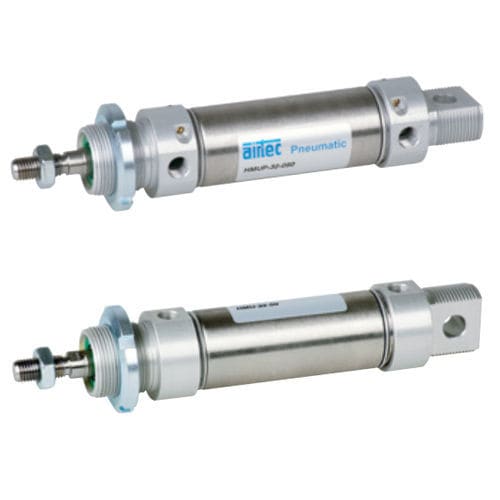 Пневматический цилиндр - HMU series - AIRTEC Pneumatic - с магнитным поршнем / со стержнем / двойного действия