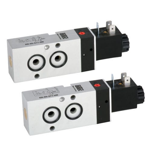Пневматический распределитель с выдвижным ящиком - KN series - AIRTEC Pneumatic - с электрическим управлением / 3/2 каналов / 5/2 канала