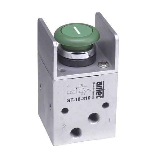 Пневматический распределитель с выдвижным ящиком - ST-18 series - AIRTEC Pneumatic - пневматический / с механическим управлением / с нажимной кнопкой