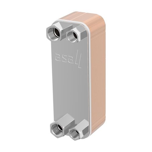 Паяный пластинчатый теплообменник - E - ASA technology Produktions- und Vertriebs GmbH - жидкость/жидкость / из нержавеющей стали / компактный
