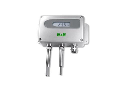 Датчик влажности и температуры со сменным датчиком - EE220 - E+E ELEKTRONIK - относительный / настенный / на DIN-рейке