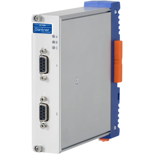 Аналоговый модуль входа/выхода - Q.bloxx XL A108 MEMS-2M3 - Gantner Instruments - 2 аналоговых входа