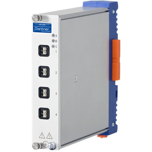 Модуль входа/выхода EtherCAT - Q.bloxx XE A124 - Gantner Instruments - цифровой / с 4 входами / изолированный