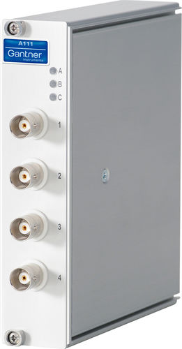 Цифровой модуль входа/выхода - Q.brixx XE A111 BNC - Gantner Instruments - аналоговый / EtherCAT / с 4 входами