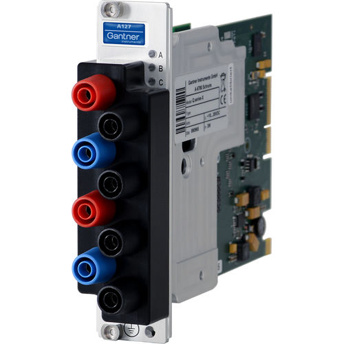 Цифровой модуль входа/выхода - Q.raxx XE A127 SEB - Gantner Instruments - EtherCAT / с двумя входами / многоканальный