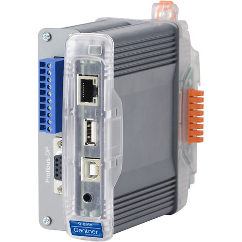 Система сбора данных на DIN-рейке - Q.gate DP - Gantner Instruments - USB / интерфейс Ethernet / с контроллером
