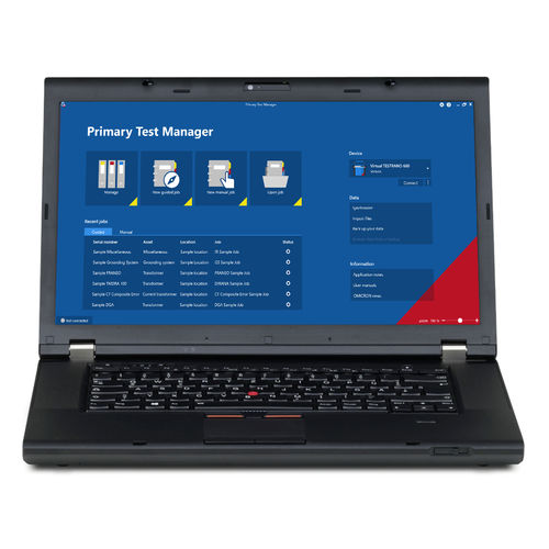 Программное обеспечение для диагностики - Primary Test Manager™ - OMICRON electronics - анализа данных / управления отчетом / испытательное